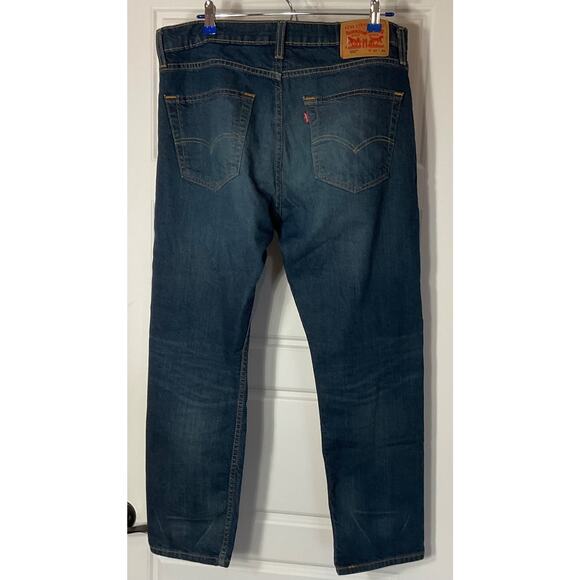 Levis 502 Red Tab Taper Waterless Medium Wash men's Jeans W34 L29 - Picture 4 of 5